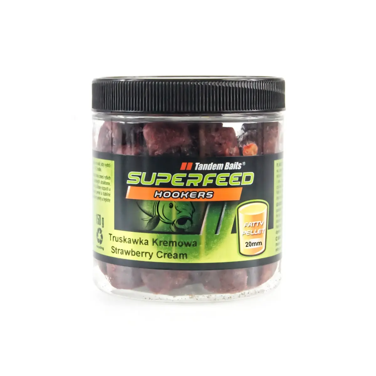 NEW TandemBaits SuperFeed Hook Fatty Pellet Truskawka Kremowa 20 mmrozmiar 20 mm - MPN: 24536 - EAN: 5907666667477