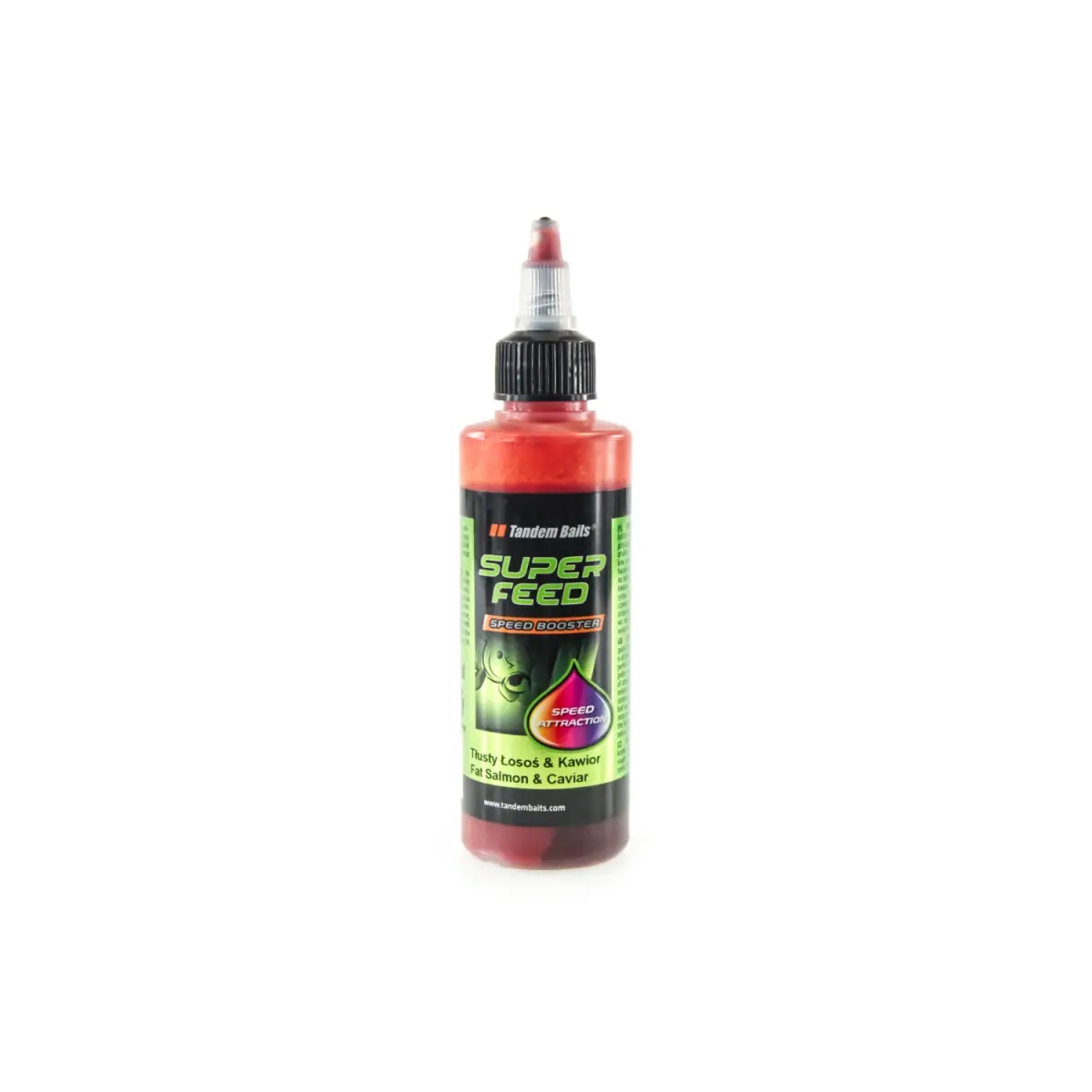 TandemBaits SuperFeed Speed Booster  - Tłusty Łosoś & Kawior 100mlopakowanie 100ml - MPN: 24395 - EAN: 5907666661918