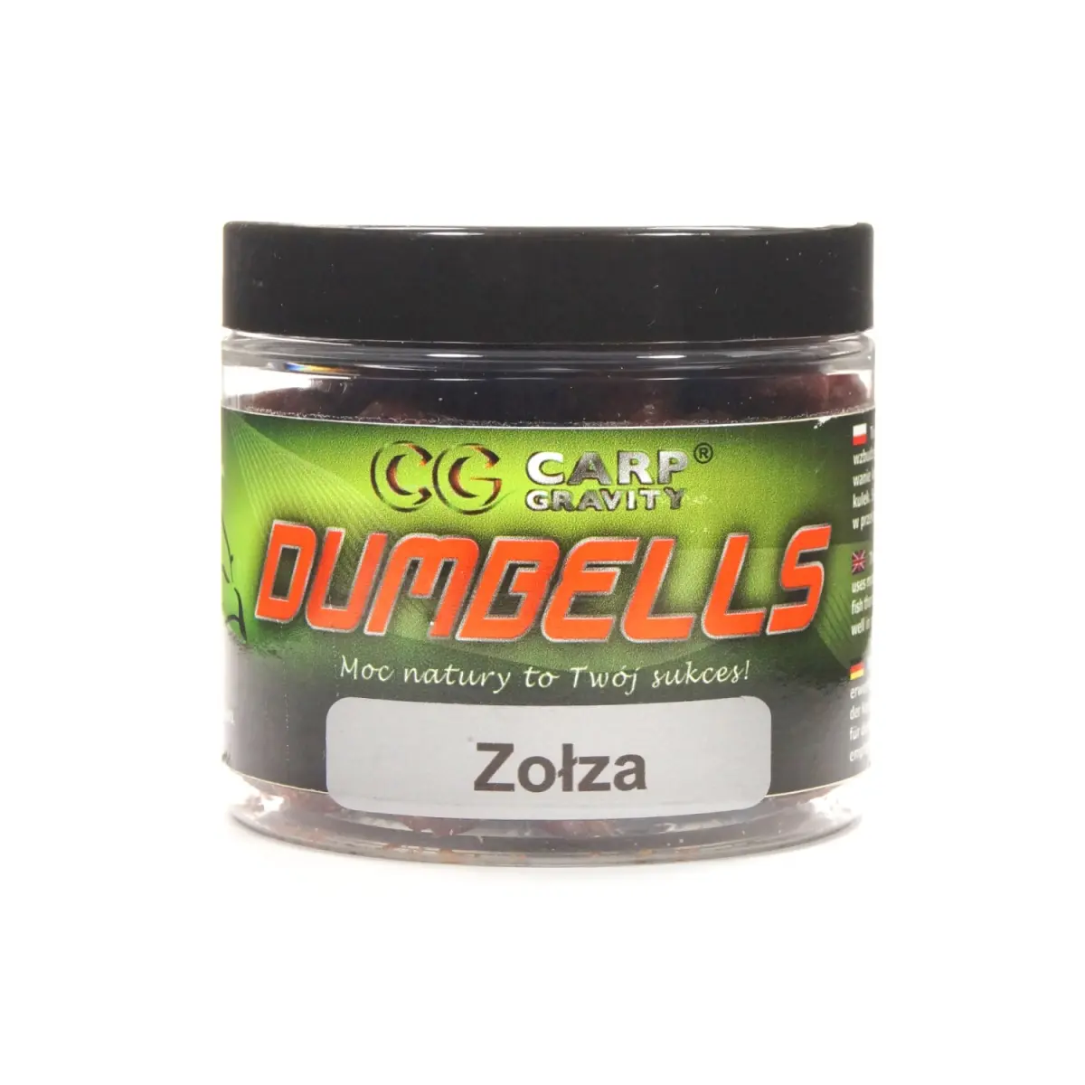 Carp Gravity Dumbells Hookbaits - Zołzarozmiar 14x18mm / 200ml - MPN: DUM010 - EAN: 200000060022