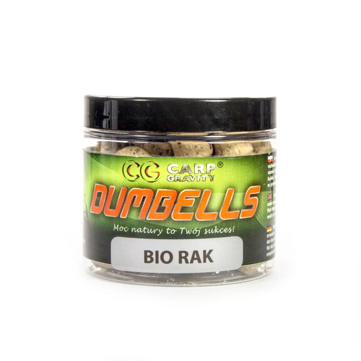 Carp Gravity Dumbells Hookbaits - Bio Rak 14x18mm / 200mlrozmiar 14x18mm / 200ml - MPN: DUM011 - EAN: 200000060046