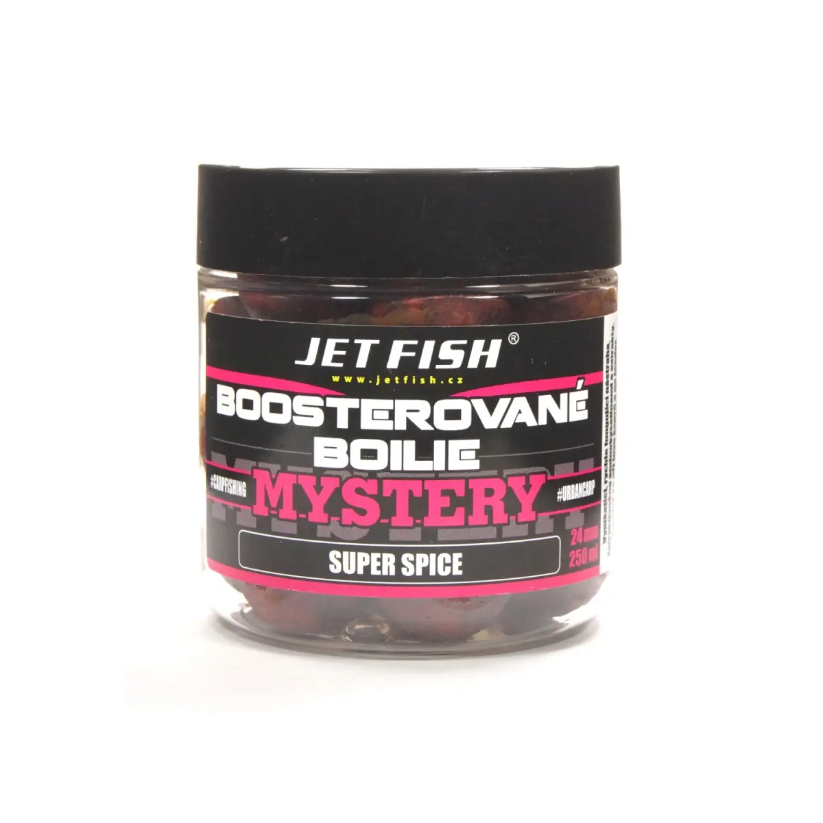 NEW Jetfish Mystery Boosted Boilies Super Spicerozmiar 24mm - MPN: 0107079 - EAN: 01070798