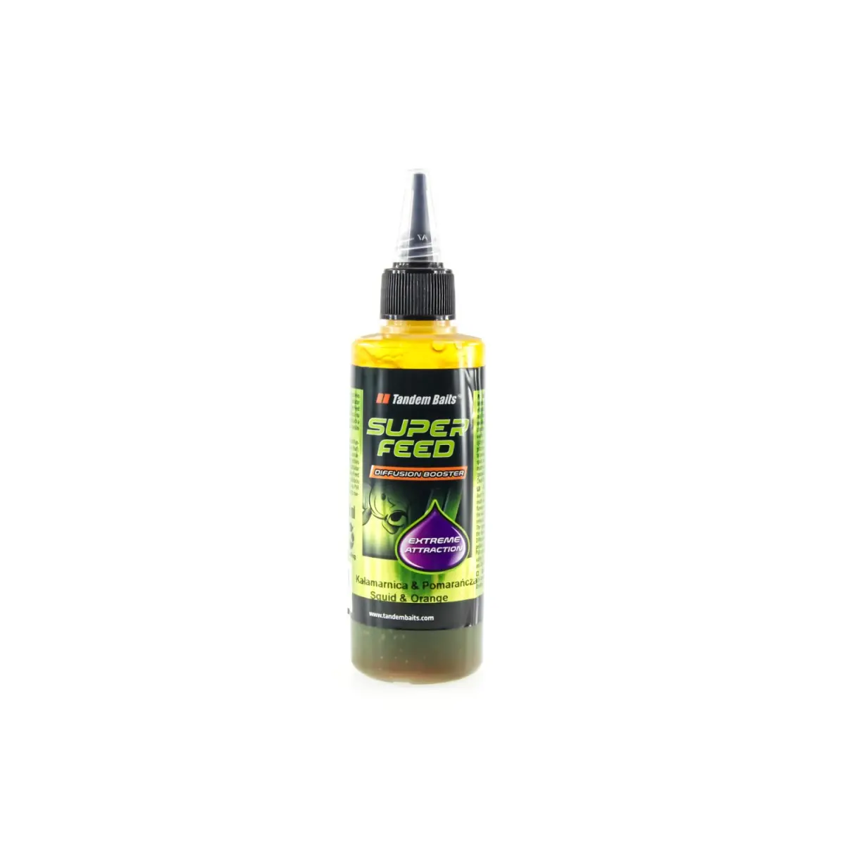 TandemBaits SuperFeed Diffusion Booster  - Kałamarnica & Pomarańczaopakowanie 100ml - MPN: 24735 - EAN: 5907666668863