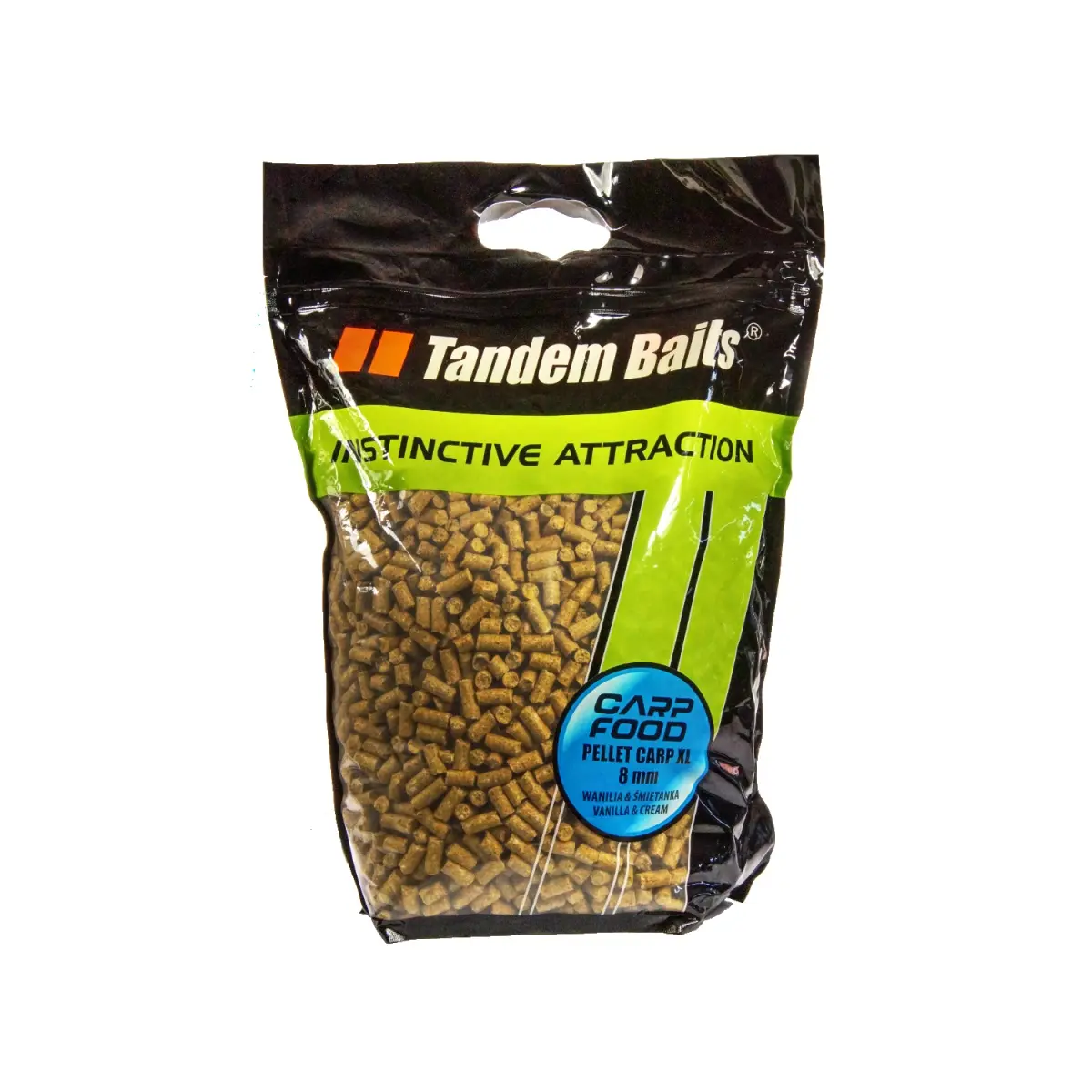 TandemBaits Carp Food Carp XL Pellets  - Wanilia & Śmietanka 8mm / 5kgrozmiar 8mm / 5kg - MPN: 17754 - EAN: 5907666691410