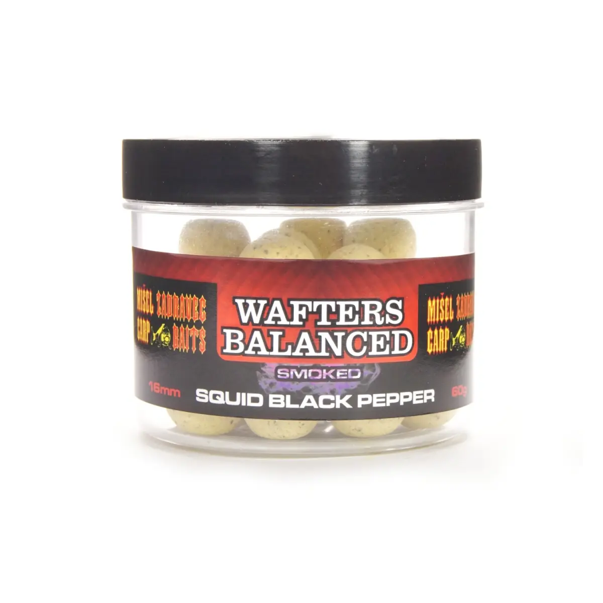 Misel Zadravec Wafters Balanced Smoked Squid Black Pepperrozmiar 16mm - MPN: 0023006 - EAN: 200000062446
