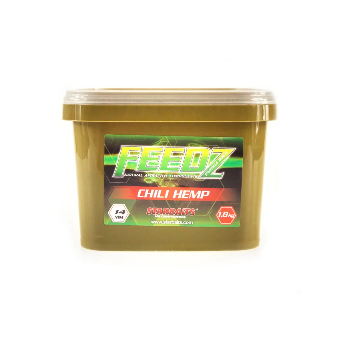 Starbaits FEEDZ Boilies - Chilli Hemp rozmiar 14mm / 1.8kg - MPN: 79405 - EAN: 3297830794057