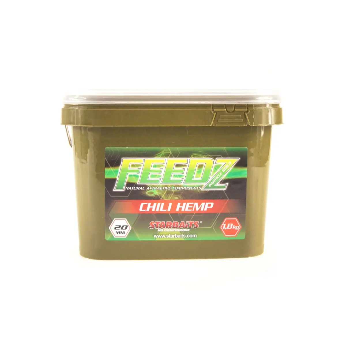 Starbaits FEEDZ Boilies - Chilli Hemp rozmiar 20mm / 1.8kg - MPN: 79406 - EAN: 3297830794064