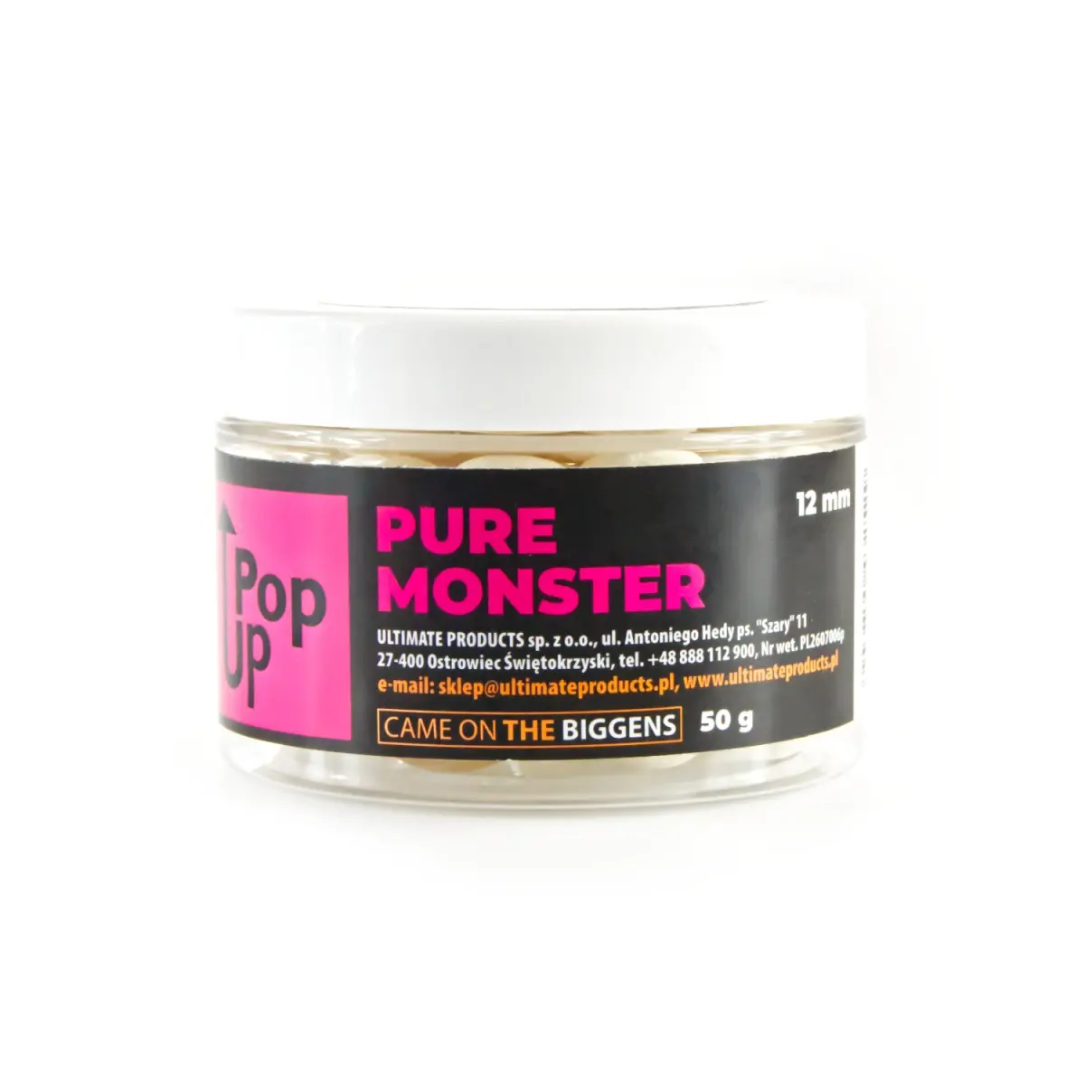 UltimateProducts Pop-Ups - Pure Monster rozmiar 12 mm - EAN: 5903855432529
