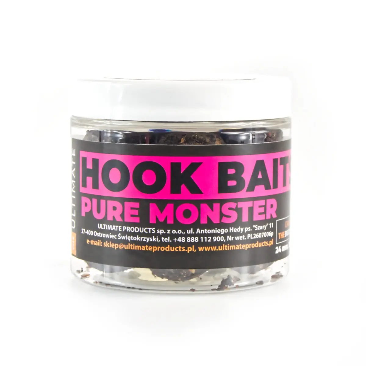 UltimateProducts Hookbaits - Pure Monsterrozmiar 24 mm - EAN: 5903855432550