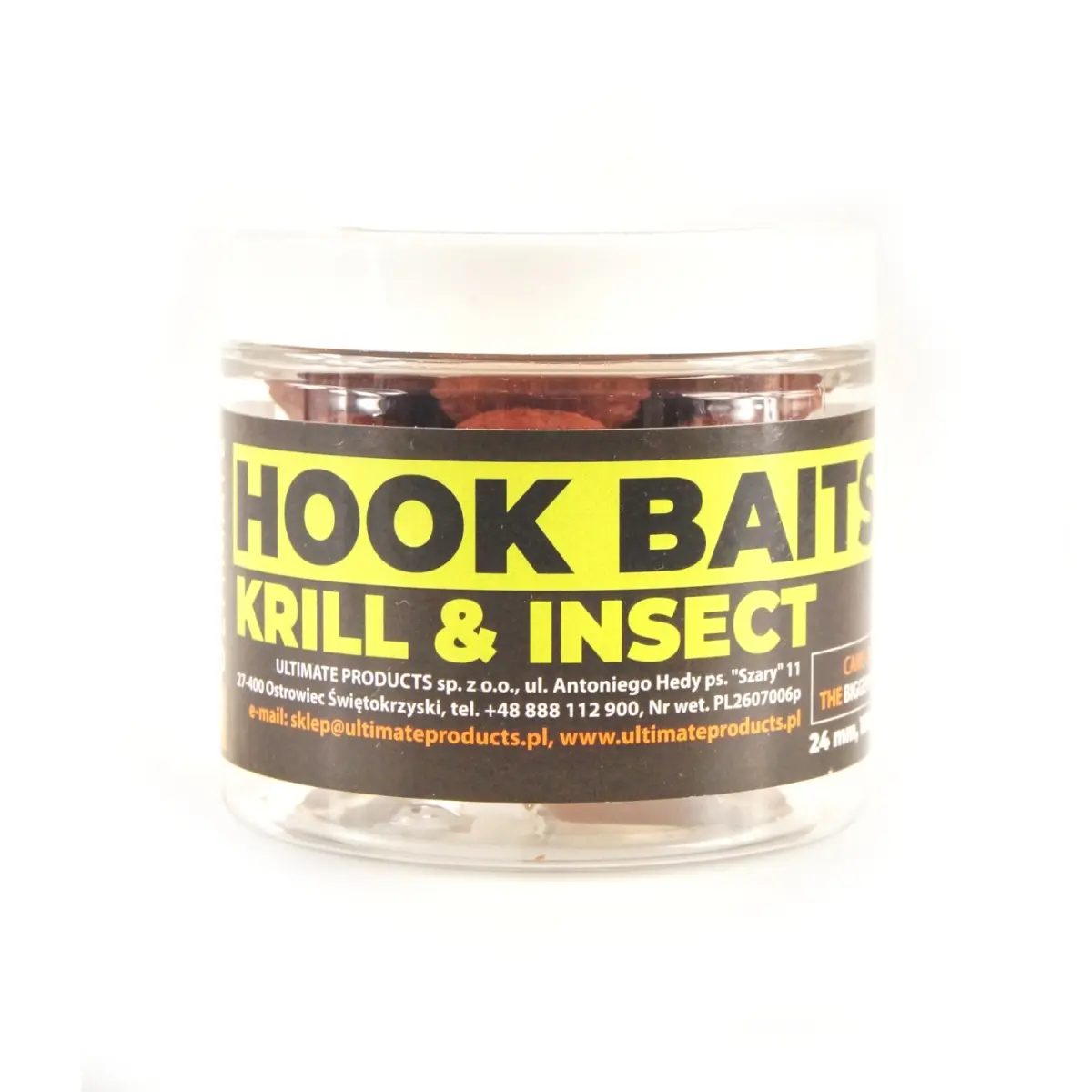 UltimateProducts Hookbaits - Krill Insectsrozmiar 20 mm - EAN: 5903855432802