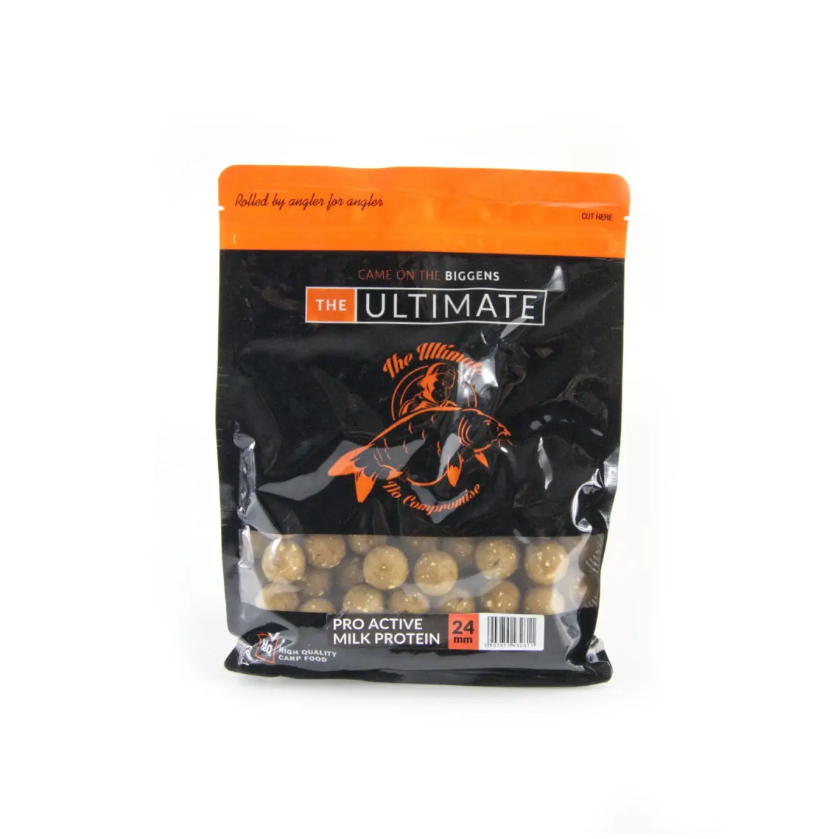 UltimateProducts Top Range Boilies - Pro Active Milk Proteinrozmiar 24 mm / 1 kg - EAN: 5903855432611