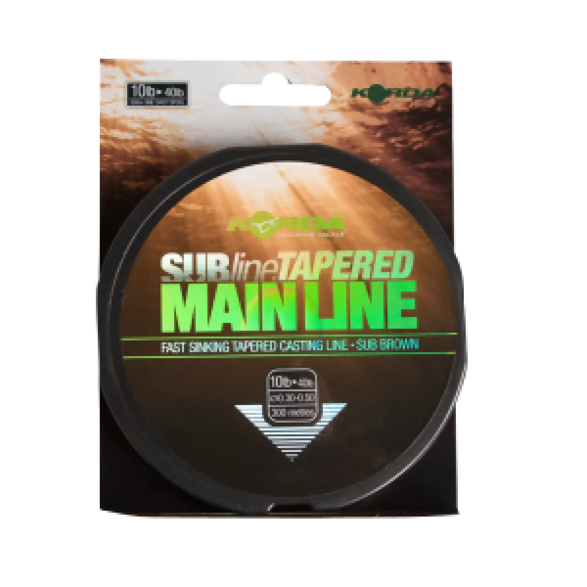 Korda SubLine Tapered Mainline 0,33-0,50średnica 0,33-0,50 - MPN: KTM33 - EAN: 5060062116991