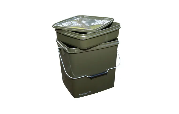 Trakker Olive Square Container inc. Tray 13L 13Lpojemność 13L - MPN: 216113 - EAN: 5060236144539
