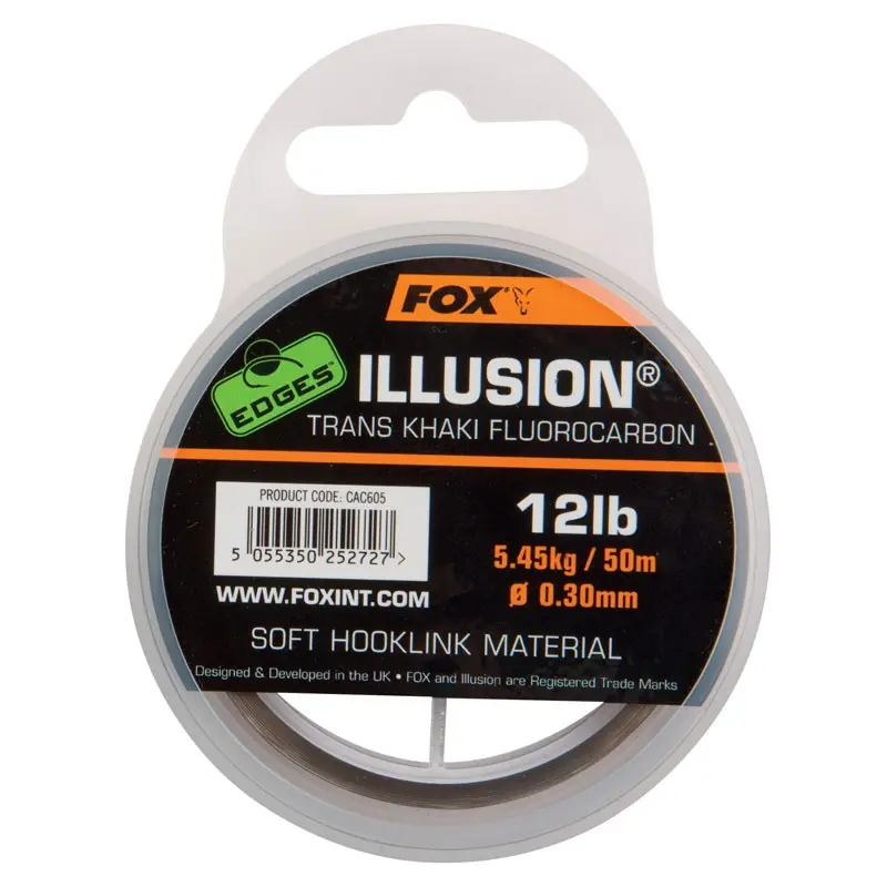 Fox Edges Illusion Softrodzaj 0,30mm / 12 lb - MPN: CAC605 - EAN: 5055350252727