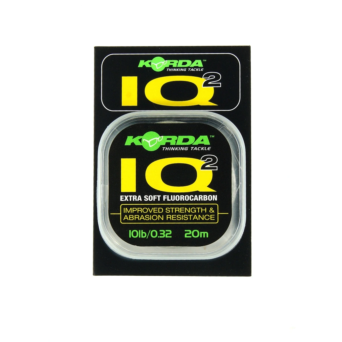 Korda IQ2 Extra Soft Fluorocarbonmodel 10 lb (4,5 kg) - MPN: KIQS10 - EAN: 5060062111286