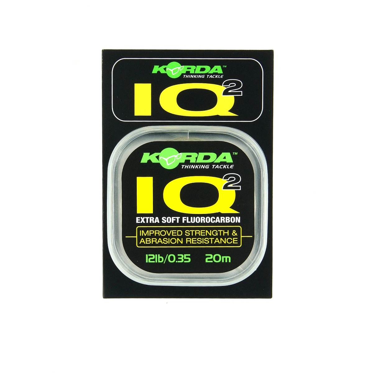 Korda IQ2 Extra Soft Fluorocarbonmodel 12 lb (5,4 kg) - MPN: KIQS12 - EAN: 5060062111293