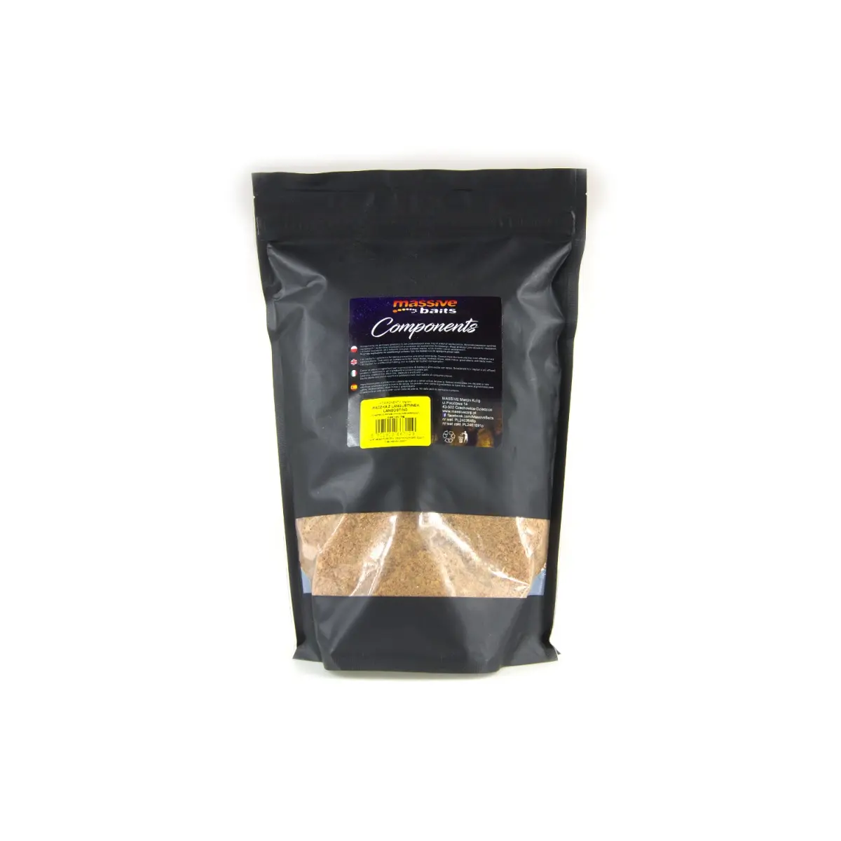 MassiveBaits Components - Langostino Meal  - Mączka z Langustynekopakowanie 1kg - MPN: KP007 - EAN: 5901912667129