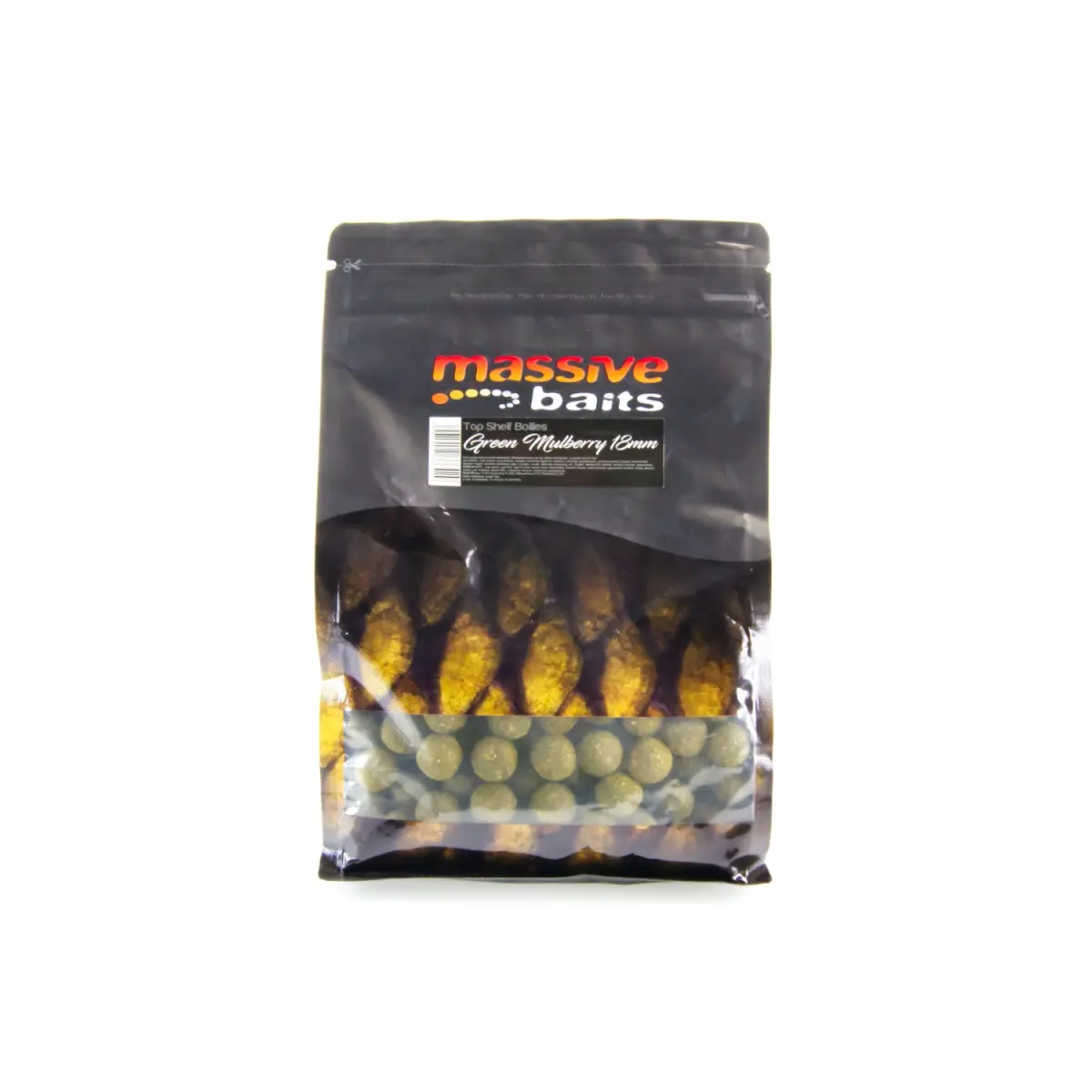 MassiveBaits Top Shelf Boilies - Green Mulberryopakowanie 18mm / 1 kg - MPN: TS057 - EAN: 5901912666429