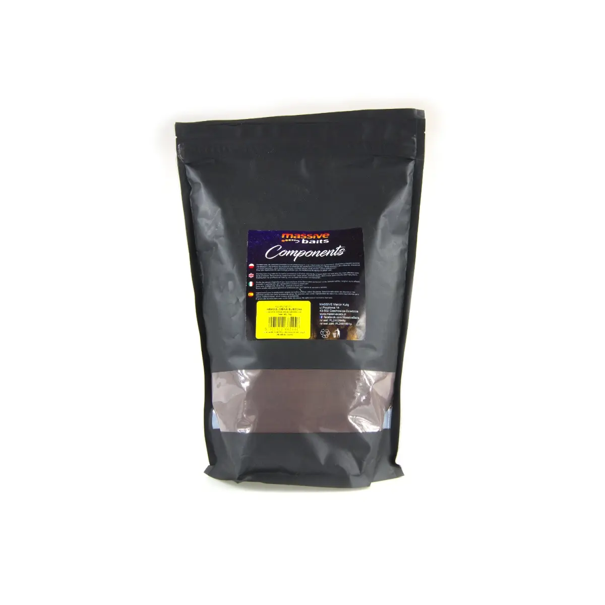 MassiveBaits Components  - Hemoglobina Suszona Rozpyłowoopakowanie 1kg - MPN: KP033.1 - EAN: 5907196817878