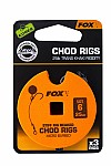 Fox Stiff Chod Rigs hak nr 6 / 25lb / standard