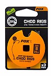 Fox Stiff Chod Rigs hak nr 8 / 25lb / standard