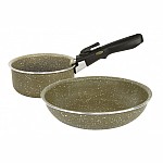 Sprzęt Biwakowy &raquo; Czajniki, Garnki, Patelnie &raquo; Trakker Armolife Marble Cookset large &raquo; Rockworld Sklep dla karpiarzy, Sklep Wędkarski - Kulki proteinowe