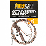 UnderCarp - Gotowy zestaw karpiowy z leadcorem 45lb i mocnym klipsem