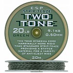 ESP Two Tone Coated Braid 20lb / zielony