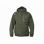 Fox Collection Green Silver Shell Hoody M