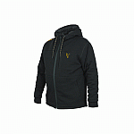 Fox Collection Sherpa Hoody Black Orange L