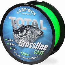 Żyłki, Plecionki &raquo; Żyłki główne &raquo; Carprus Total Crossline Cast – Green 500m / 15lb (6.8kg) / 0.30mm &raquo; Rockworld Sklep dla karpiarzy, Sklep Wędkarski - Kulki proteinowe