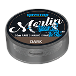 Kryston MERLIN Fast Sinking Braid 35 lb / Dark Silt Kryston MERLIN Fast Sinking Braid 35 lb / Dark Silt