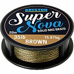 Kryston Super Nova Braid 35 lb / Gravel Brown