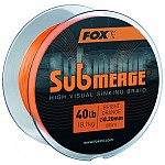 Fox Submerge Sinking Braid Mainline Bright Orange 40lb/300m