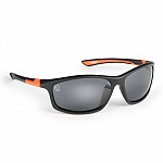Fox Collection Black & Orange Sunglasses