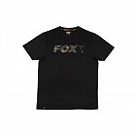 Fox Black/Camo Print T-shirt XXL
