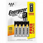 Energizer  - Bateria Alkaline Power AAA - blister 4 szt.