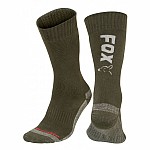 Fox Green / Silver Thermolite Long Socks Size 10-13 UK / 44-47 EU Fox Green / Silver Thermolite Long Socks Size 10-13 UK / 44-47 EU