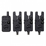 DAM U4X Bite Alarm Set  3+1 (Green/Red/Yellow))