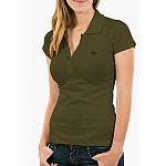 Rockworld - Koszulka damska polo khaki L