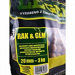 Jetfish Legend Boilie - Crayfish + GLM 20mm / 3kg