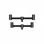 Fox Black Label Slim Buzz Bars 2 Rod  2 rod (110 + 125mm)