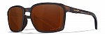 WileyX ALFA Captivate Polarized Copper Matte Havanna Brown Frame
