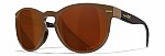 WileyX COVERT Captivate Polarized Copper Gloss Coffee/Crystal Brown Frame
