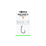 Korda Basix Wide Gape Hooks Barbless 4