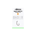 Korda Basix Wide Gape Hooks Barbless 8