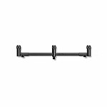 Solar Black-Lite Captive 3 Rod Adjustable Buzzer Bar 3 Rod (large) 240mm/360mm Solar Black-Lite Captive 3 Rod Adjustable Buzzer Bar 3 Rod (large) 240mm/360mm