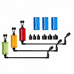 Prologic K1 Mega Arm Swinger Multicolor 3 szt (Red/Yellow Green + 3 Blue)