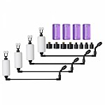 Prologic K1 Mega Arm Swinger White/Purple 4 szt (White/Purple)