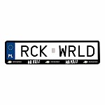 Rockworld No Kill - Ramka na Rejestrację Samochodową Rockworld No Kill - Ramka na Rejestrację Samochodową