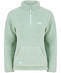 NAVITAS Womens Sherpa Pullover - Light Green L